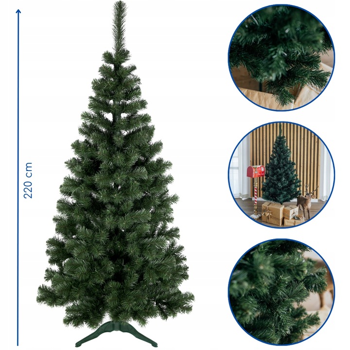 Vánoční stromek, 220cm | klasická borovice - Image 4