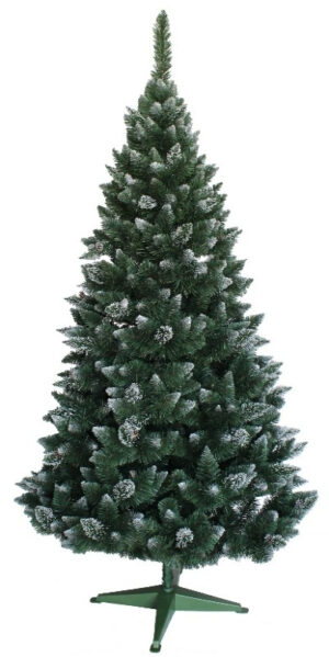 Umělý vánoční stromek s koblihami Sněhurka | 180cm